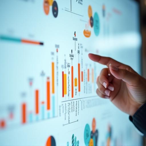 料理のトレンドデータを示すグラフとチャート